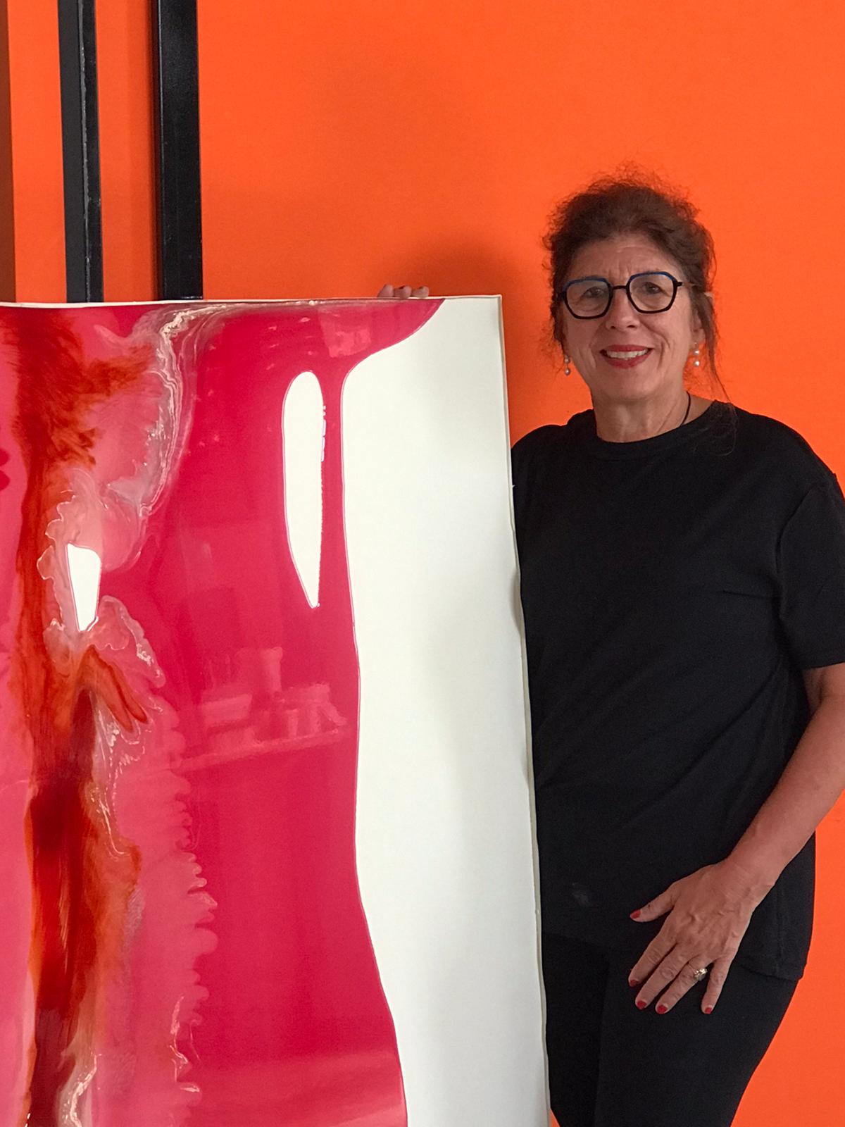 Antonella Quacchia in her atelier